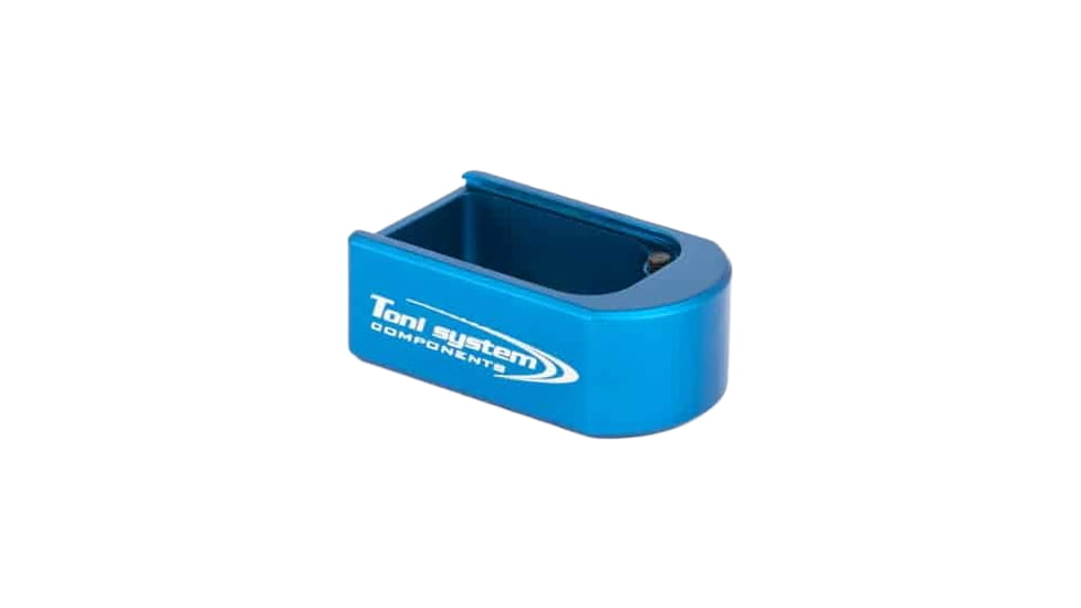 Toni System Magazine Pad Extension +2 Rounds for Beretta 92-96-98-M9A1-M9A3-Elite LTT, Blue, 2, PAD98S-BL