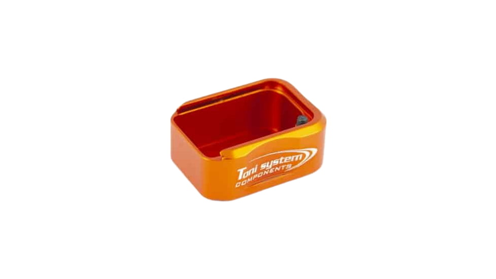 Toni System Magazine Pad Extension +2 Rounds for Beretta 92-96-98-M9A1-M9A3-Elite LTT, Orange, 2, PAD98S-OR