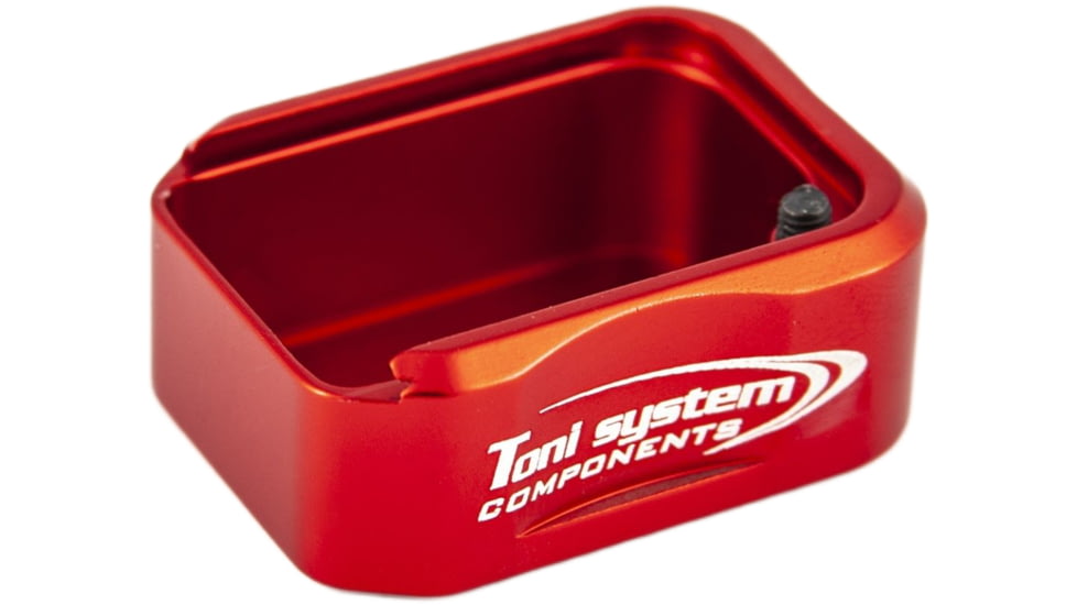 Toni System Magazine Pad Extension +2 Rounds for Beretta Apx, Red, 2, PAD2APX-RE