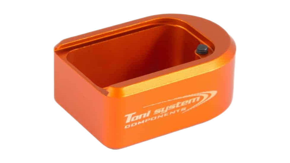 Toni System Magazine Pad Extension +2 Rounds for Beretta Px4, Orange, 2, PADPX4-OR