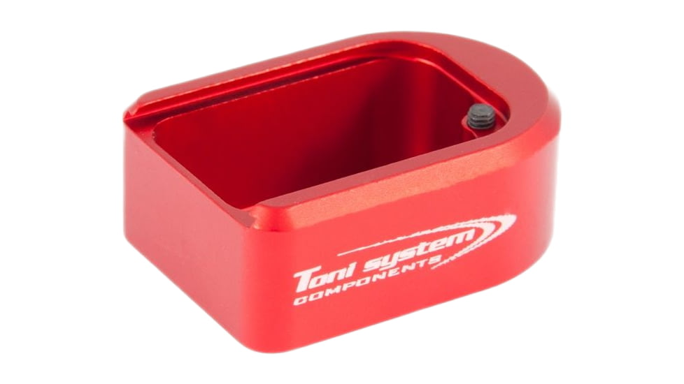 Toni System Magazine Pad Extension +2 Rounds for Beretta Px4, Red, 2, PADPX4-RE