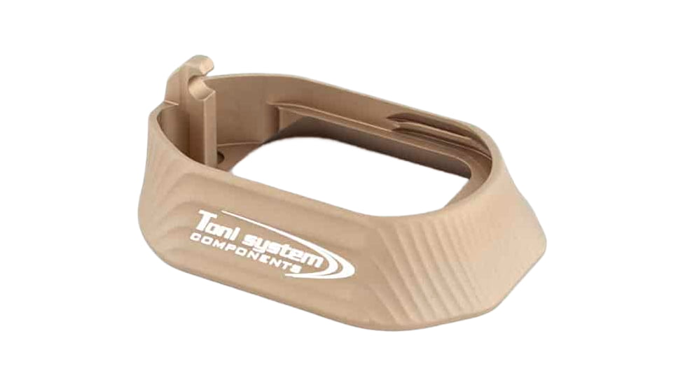 Toni System Magwell for Walther Q5 Match Steel Frame Sf, Sand, MWQ5M-SA