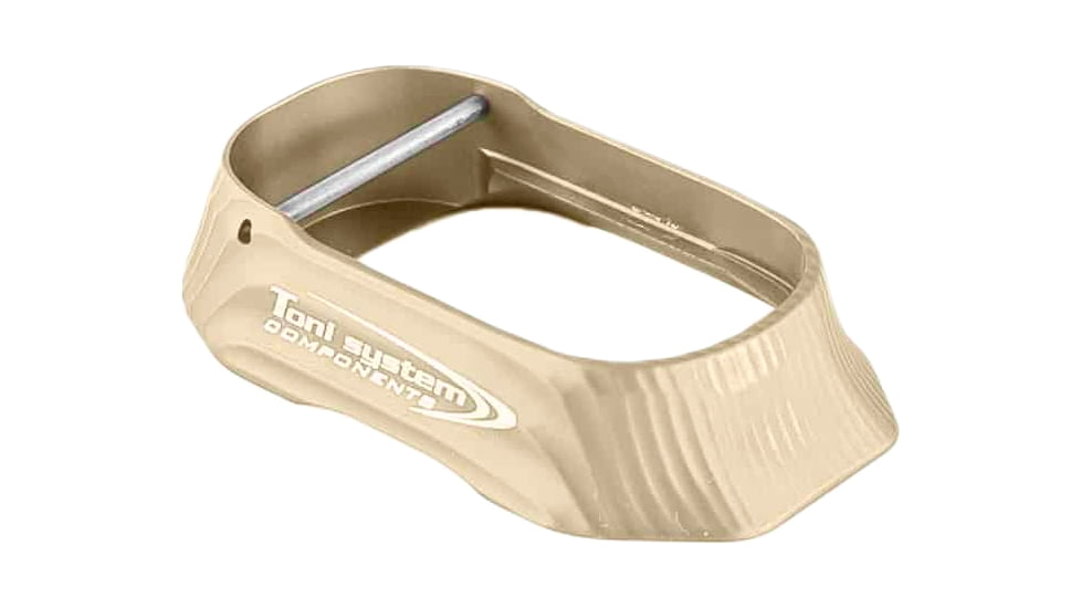 Toni System Magwell In Aluminum for CZ P10C, Sand, MCZP10-SA