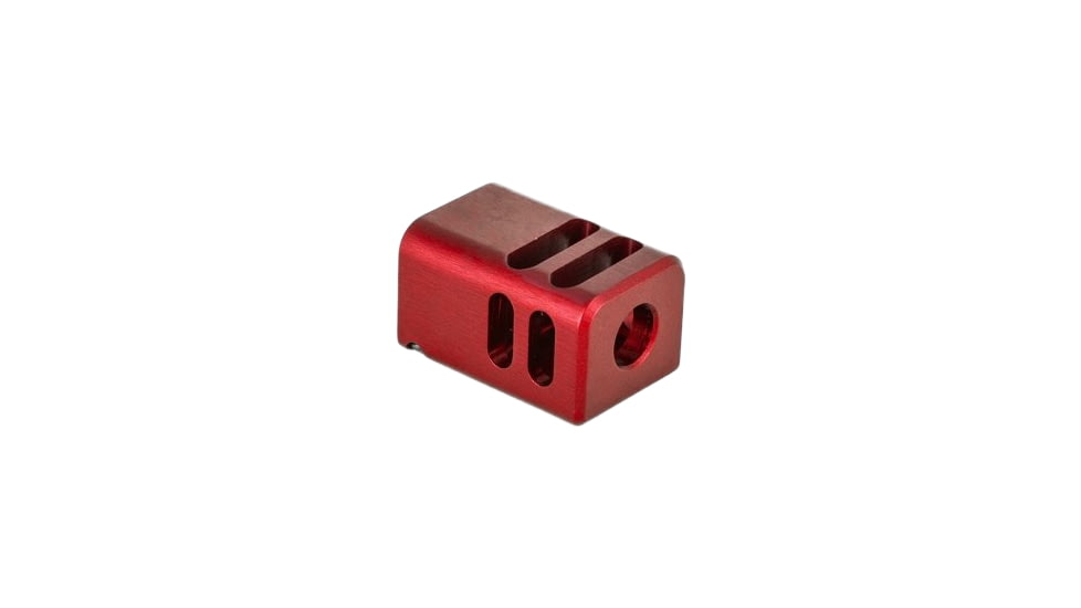 Toni System Minor Compensator Thread 13,5X1 Lh for Factory Ammunition for Glock, Red, GLV6MI-RE