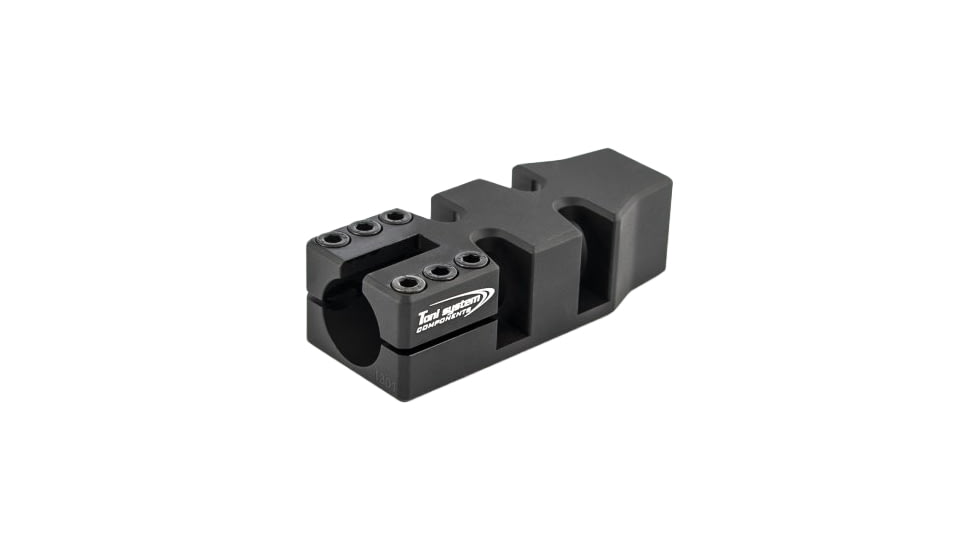 Toni System Muzzle Brake for Beretta 1301 With Original Rib, Black, V4N1301-BK