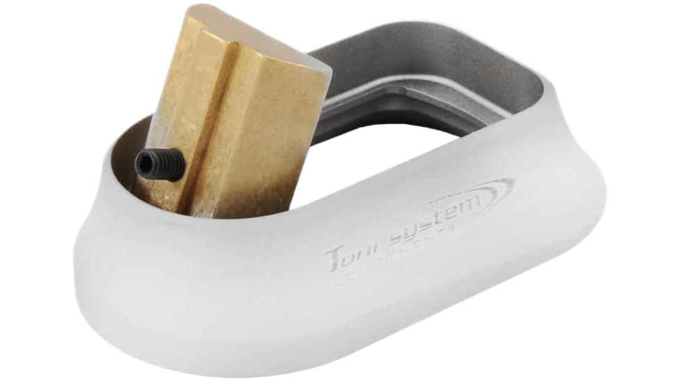 Toni System Open Magwell for Glock 17-22-34-35 Gen.4, Silver, MGL4-SI