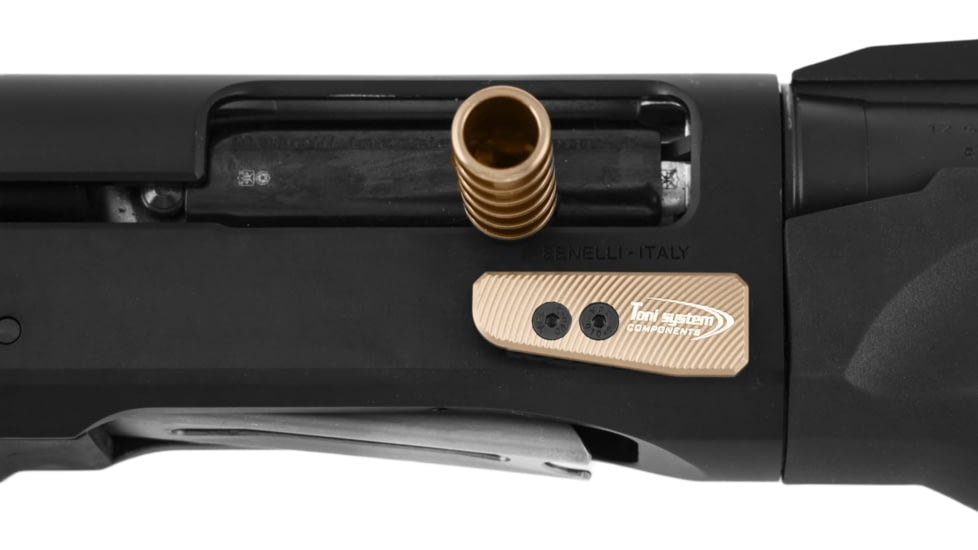 Toni System Oversized Release Button Asymmetric Model - Benelli M2 Sp, Sand, PMM6-SA