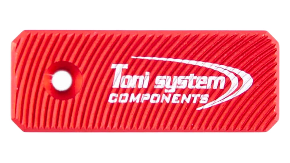 Toni System Oversized Release Button for Beretta 1301 Competition, Red, PM1301C-RE