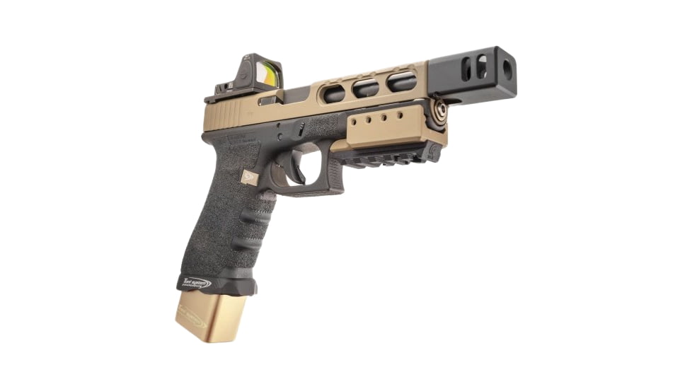 Toni System Picatinny for Glock 17 Frame Weight, Black, PICG17-BK