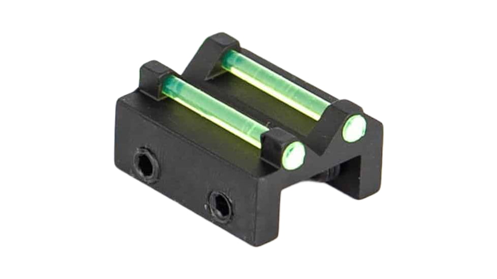 Toni System Rear Sight for Rib Less Than 8,1 mm With Green Optic Fiber 1.5 mm, Black, TV8