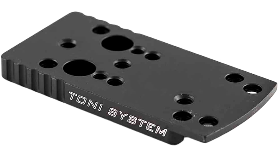 Toni System Red Dot Base Plate Type A for Tanfoglio Stock II Optic, Black, OPXTAN2A