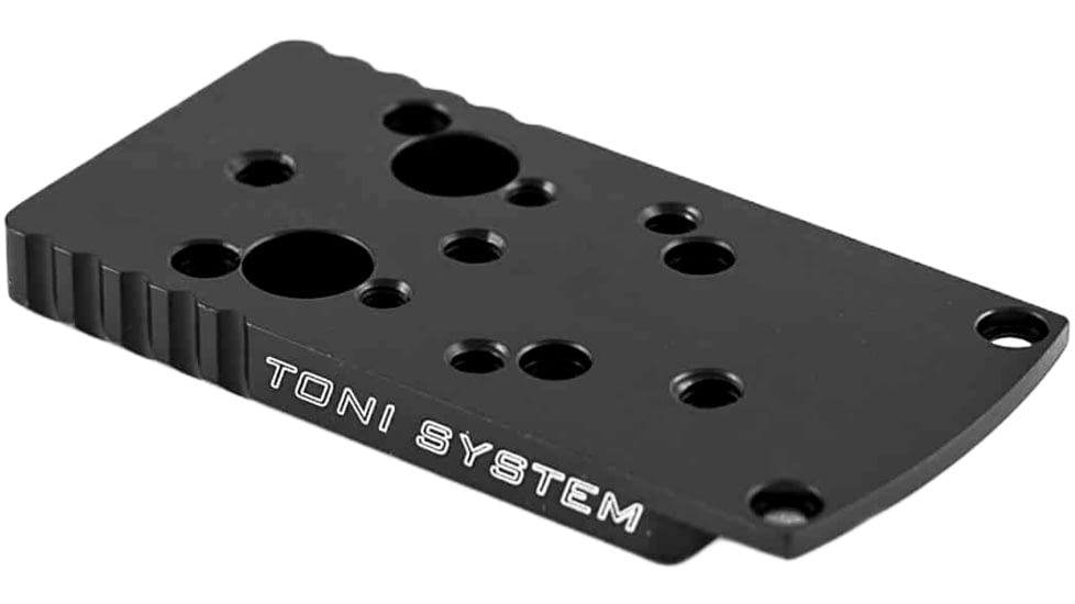 Toni System Red Dot Base Plate Type B for Tanfoglio Stock II Optic, Black, OPXTAN2B