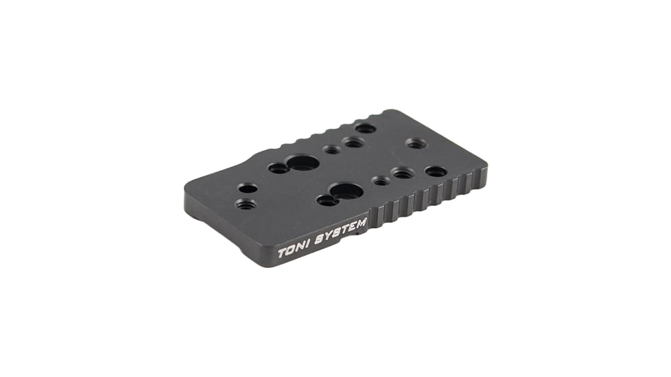 Toni System Red Dot Base Plate Type E for CZ Shadow 2 Or Optic Ready, Black, OPXRCZE