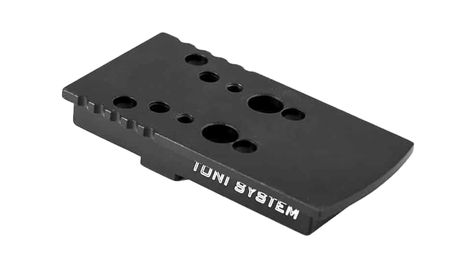 Toni System Red Dot Base Plate Type E for Walther Q5 Match Sf, Black, OPXWPQ5E