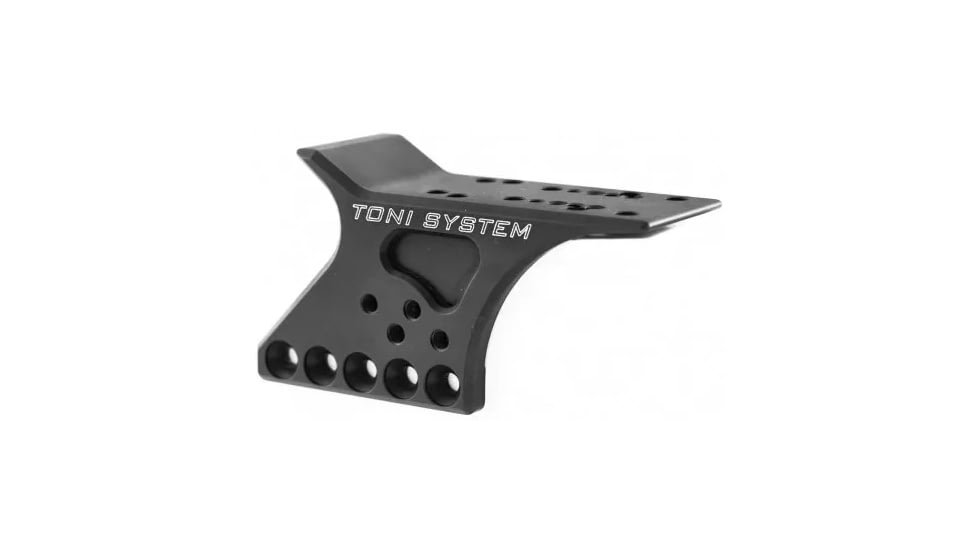 Toni System Scope Mount Micro Red Dot Connection for STI Dvc 2011 Open Post 2015, Slide Width 23,5mm, Black, AMDSTI2-BK