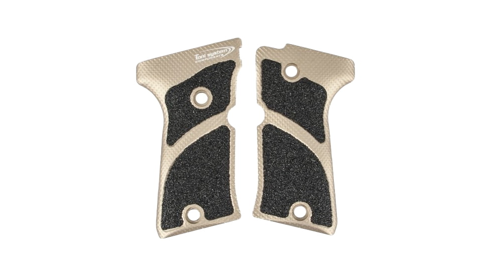 Toni System Slim X3D Grips for Beretta 92Fs Compact, Sand, GB92FSC-SA