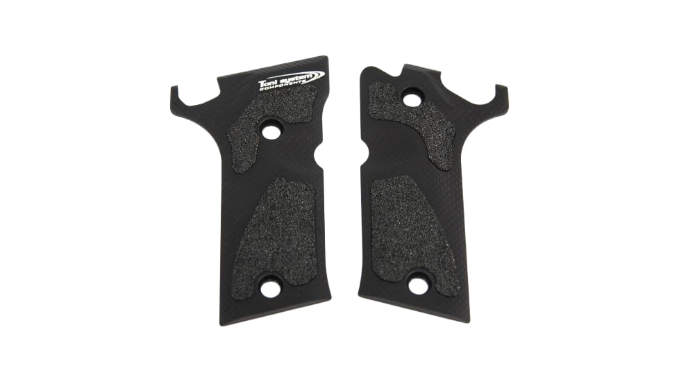 Toni System Slim X3D Grips for Beretta 92X, Black, GB92X-BK