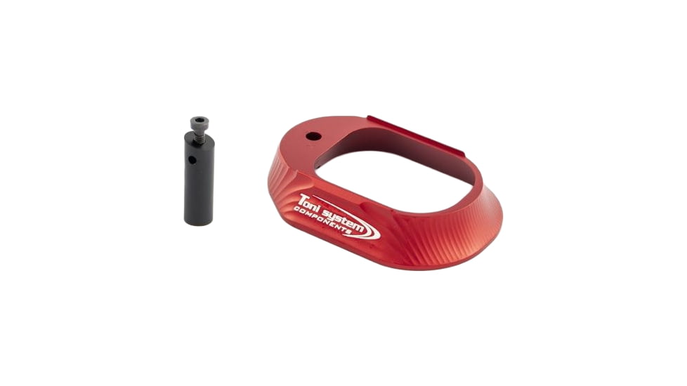 Toni System Lightened Magwell for Beretta 92X Defensive, Red, MB92XD-RE