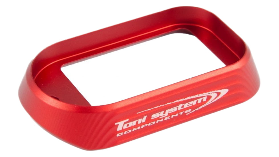 Toni System Standard Magwell for Glock 19 Gen.3, Red, MGL193S-RE