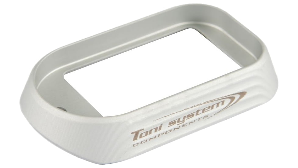 Toni System Standard Magwell for Glock 19 Gen.3, Silver, MGL193S-SI
