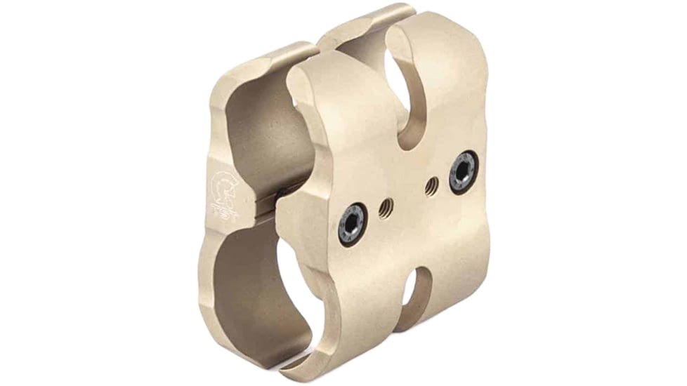 Toni System Tactical Barrel Clamp Without Picatinny Rail, Sand, ASTCT-SA