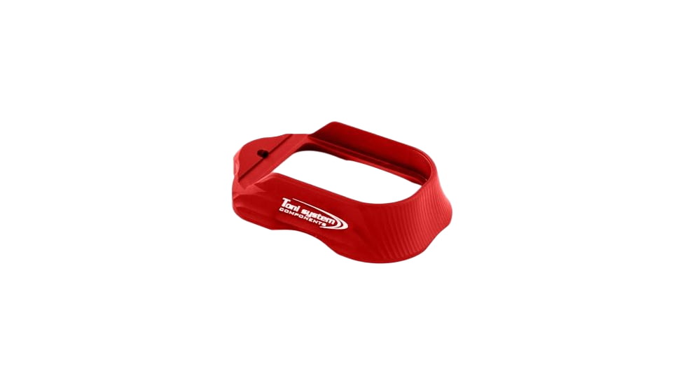 Toni System Tactical Magwell for Canik TP9 Elite Combat, Red, MTP9ECT-RE