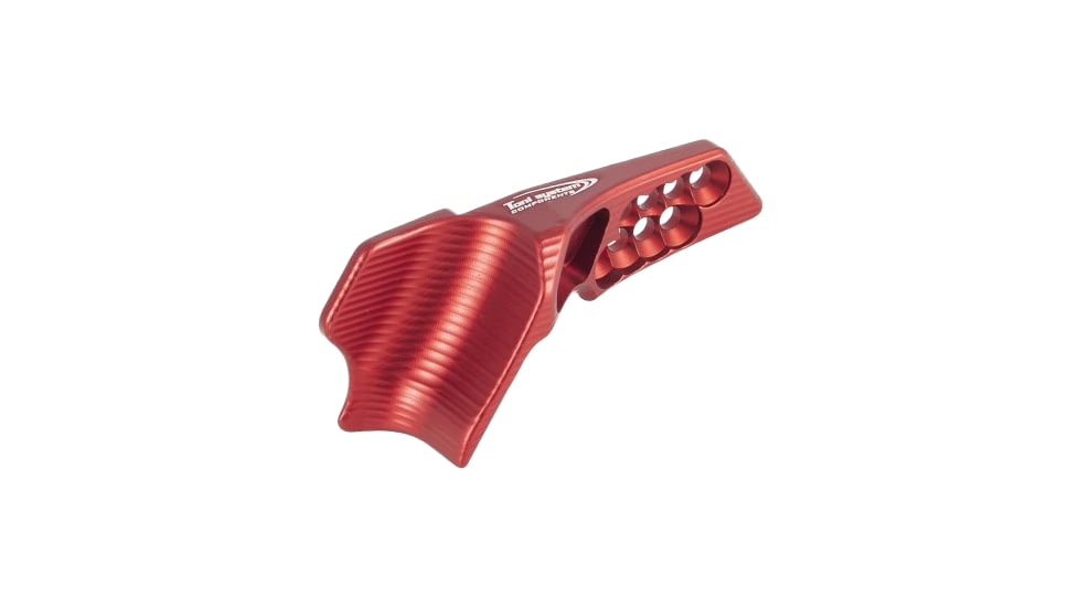 Toni System Thumb Rest for Left-Handed Shooter for Beretta 92X, Red, B92XDX-RE
