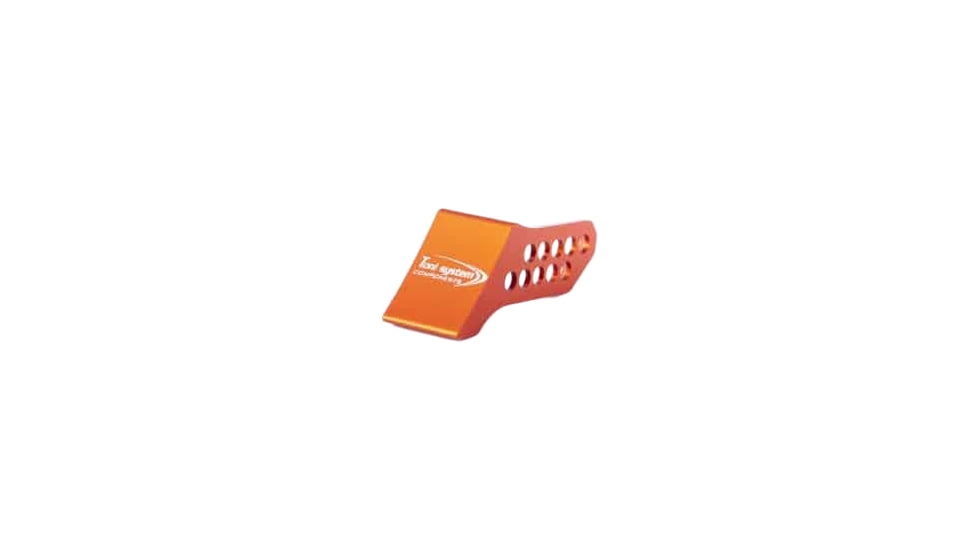 Toni System Thumb Rest, Open Model - 10 Holes, Orange, AD10OP-OR