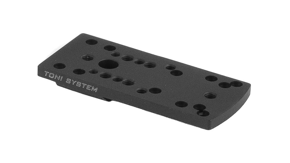 Toni System Type L Adaptor Plate, Multi-Optic, Black, OPXHKMK23L