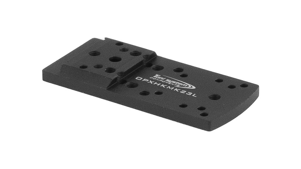 Toni System Type L Adaptor Plate, Multi-Optic, Black, OPXHKMK23L