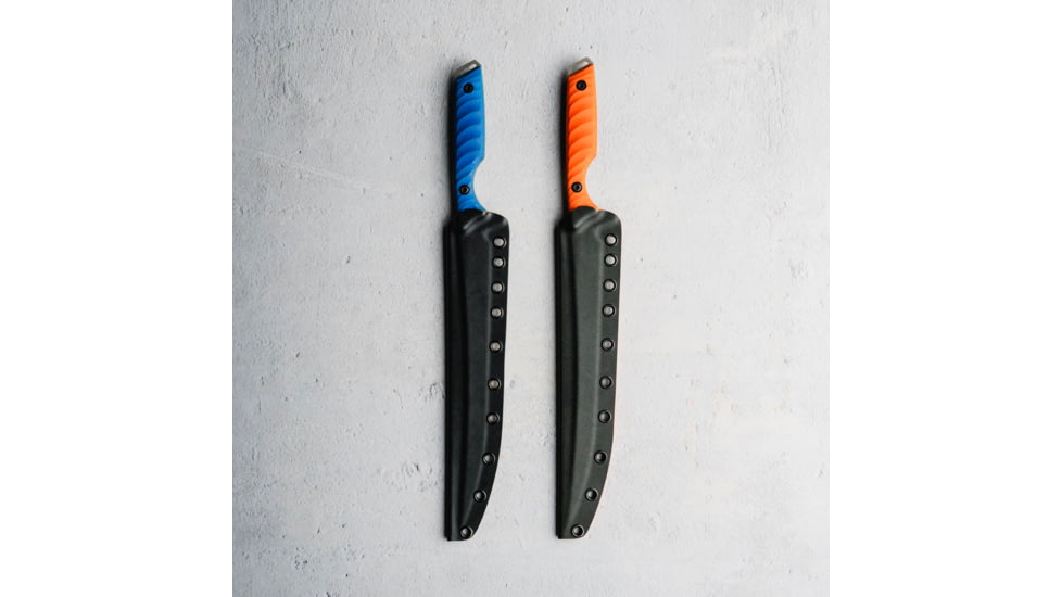 Toor Knives Avalaon Fixed Blade Knife, 9in, CPM 154 Steel, G10 Handle, Tidal Blue, Dark Grey, Avalon - Tidal Blue