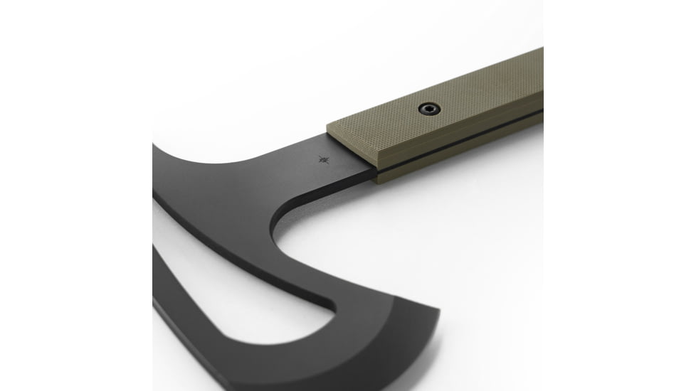 Toor Knives Brawker Fixed Blade Knives, 5.75in, Steel D2, G10, Ranger Green, Brawker-Ranger Green