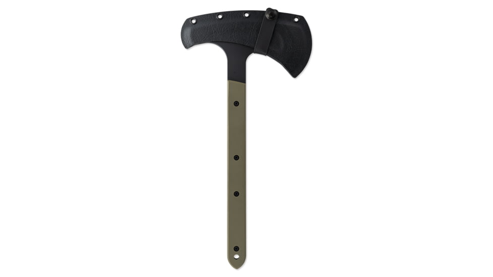 Toor Knives Brawker Fixed Blade Knives, 5.75in, Steel D2, G10, Ranger Green, Brawker-Ranger Green
