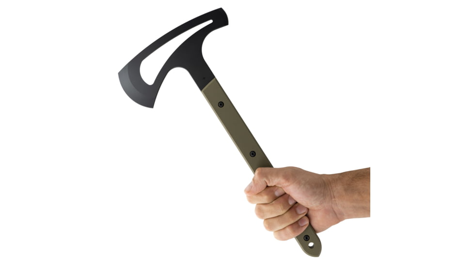 Toor Knives Brawker Fixed Blade Knives, 5.75in, Steel D2, G10, Ranger Green, Brawker-Ranger Green