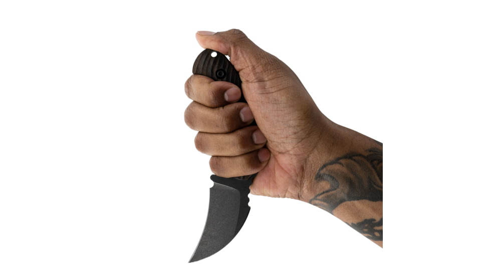 Toor Knives Karsumba Fixed Blade Knife, 2.5in, CPM 154 Steel, Canvas Micarta Handle, Outlaw, Karsumba-Outlaw