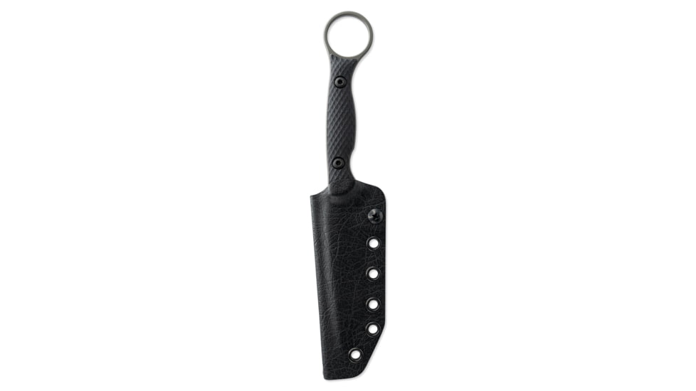 Toor Knives Serpent Fixed Blade Knife, 3.75in, CPM 3V Steel, G10 Handle, Caiman Green, Serpent-Caiman Green, EDEMO1