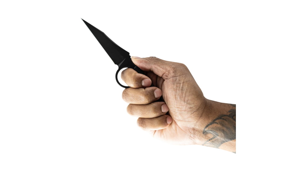 Toor Knives SOF Cortano Fixed Blade Knife, 3.175in, CPM-M4, Wharncliffe, G10 Handle, SoCom Black, The Cortano- Socom Black