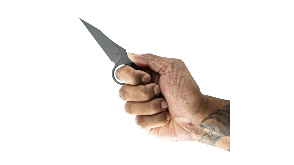 Toor Knives SOF Cortano Fixed Blade Knife, 3.175in, CPM-M4 Blade, Wharncliffe Blade, G10, Phantom Grey, The Cortano- Phantom Grey