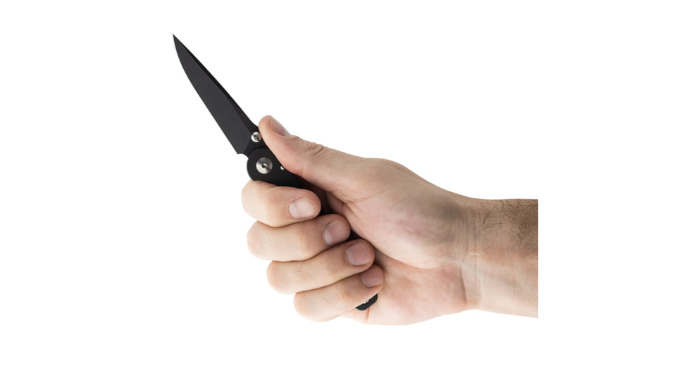 Toor Knives Suitor FL154S Folding Knife, 3.25in, Steel CPM 154, 6AL-4V Titanium, Shadow Black, Suitor-FL154S-Shadow-Black