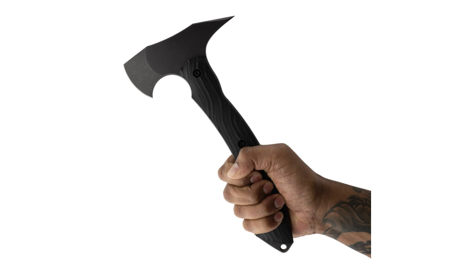 Toor Knives Tomahawk Axe, D2 Steel, G10 Handle, Shadow Black, Tomahawk-Shadow Black