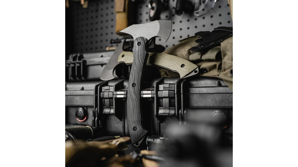 Toor Knives Tomahawk Axe, D2 Steel, G10 Handle, Shadow Black, Tomahawk-Shadow Black