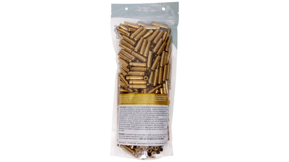 Top Brass .300 AAC Blackout Reconditioned Brass, 250 Count, Pouch, 8B300BLKMY-250