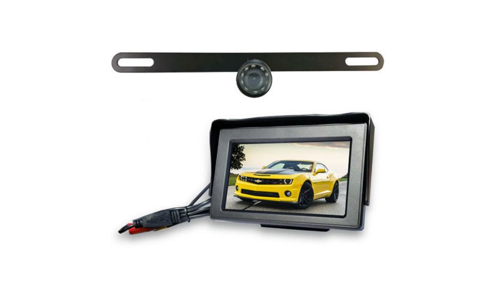 Top Dawg Wireless License Plate Backup Wide Angel HD-Camera 4006499