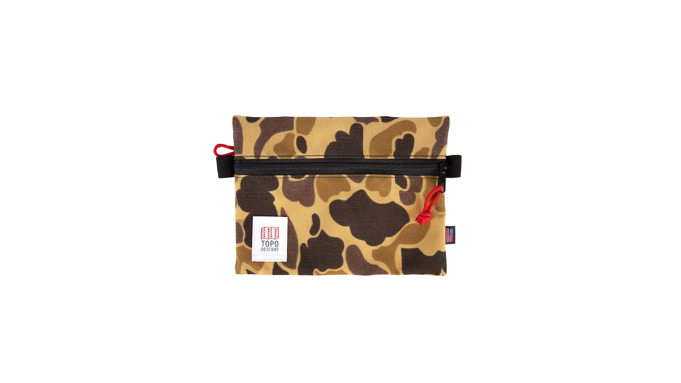 Topo Designs Accessory Bag, Duck Camo, Medium, 4620932120629