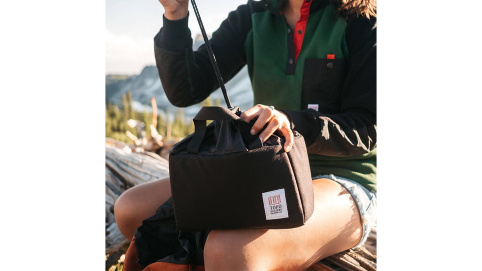 Topo Designs Camera Cube, 4.3L, Black, 9288360967