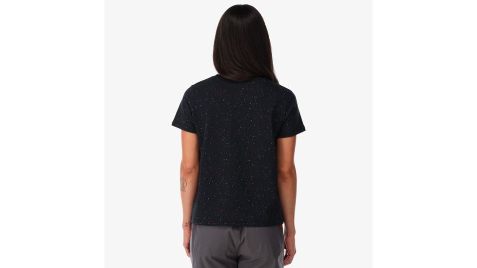 Topo Designs Cosmos Tee - Womens, Black, XS, 6629551341621