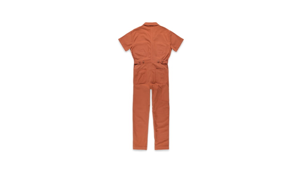 Topo Designs Dirt Coverall - Womens, Extra Small, Brick, 6901365801013