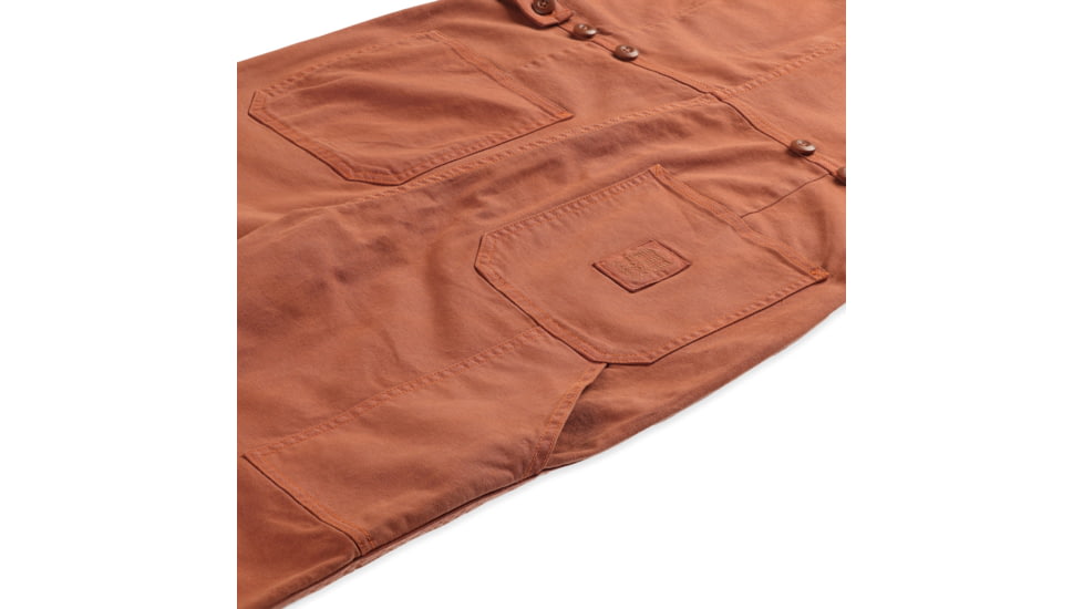 Topo Designs Dirt Coverall - Womens, Extra Small, Brick, 6901365801013