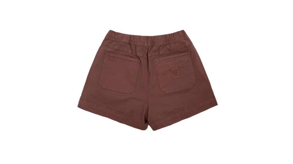 Topo Designs Dirt Shorts - Womens, Extra Small, Peach, 5027438231605