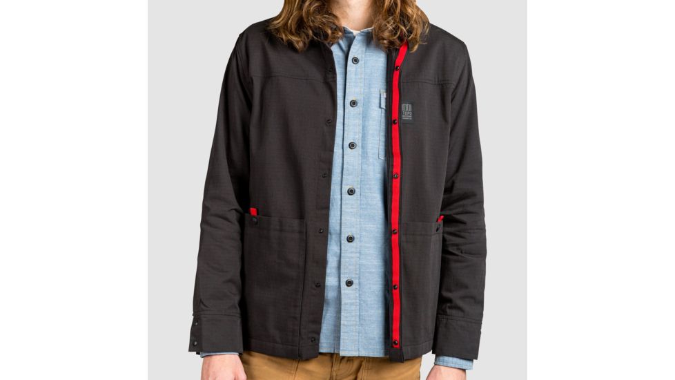 Topo Designs Field Jacket - Mens, Black, Large, TDMFJS19BKLG